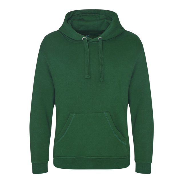 AWDis - Sudadera resistente modelo Just Hoods para hombre (Verde botella)