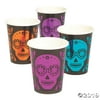 Metallic Day of the Dead Paper Cups