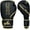 Black Golden, variant on MMA Sparring Pro Gloves, PU Leather, Martial Arts Mitts Suitable for Men Women, Kara Cage Fighting, Combat Sports Training, Muay Thai, Punching Bag and Kickboxing Silver 10oz