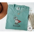thumbnail image 2 of Embroidered Silly Goose Shirt Huzzah Shirt Just A Silly Goose Comfort Colors Silly Meme Shirt Embroidered Goose Shirt Funny, 2 of 5
