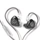 thumbnail image 1 of GK Auriculares con cable Auriculares internos Auriculares deportivos con manos libres para teléfonos inteligentes Auriculares con ocultación de ruido Negro, con micrófono Inevent EL005368-02B, 1 of 7