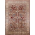 thumbnail image 1 of Ahgly Company Indoor Rectangle Mid-Century Modern Chestnut Red Oriental Area Rugs, 4' x 6', 1 of 6