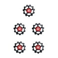 thumbnail image 2 of Guardoinrt 1/5PCS 11T Rear Derailleur Ceramic Bearing Wheel Pulley Black 5Set, 2 of 6