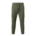 thumbnail image 1 of Wyzesi Plus Size Pants for Men Fall Colors Jogging In Spring and Summer Relaxing and Relaxing Beach Vacation Nine Point Sweatpants Christmas Casual Pants Costumes, 1 of 7