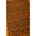 thumbnail image 3 of Nourison  Spectrum Area Rug Brown/Orange 3'9" x 5'9" 4' x 6' Indoor, Handmade Living Room, Bedroom N/A Rectangle Transitional, 3 of 5