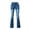 F-a-Dark Blue, variant on Jeans for Women Straight Bell Bottom Jeans for Women Ripped High Waisted Classic Flared Denim Pants Womens Bell Bottom Jeans S-33 Blue M