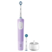 Oral-B Pro 500 + Electric Toothbrush with (2) Brush Head, Rechargeable, Lilac