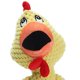 thumbnail image 4 of Juguete chirriante para perros juguete chirriante para perros limpieza de dientes suave forma de pollo interactiva cachorro de peluche juguete para masticar para perros ANGGREK  Otros, 4 of 5
