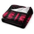 thumbnail image 2 of LAICAIW Loveless Ultra-Soft Lightweight Blanket Flannel Throw Blanket50 X40, 2 of 5