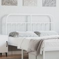 thumbnail image 1 of vidaXL Metal Headboard White 150 cm, 1 of 4