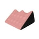 thumbnail image 3 of Almohada de cuña para cama, masajeador para dormitorio, reposapiernas, cojín para la espalda, almohada elevadora para piernas Rosa, 3 of 9