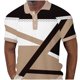 thumbnail image 1 of Camisas de Manga Larga para Hombres Impresos Girar Hacia Abajo Botones de Cuello Lateral Dividido, Casual Camiseta Blusa para Hombres, 1 of 4