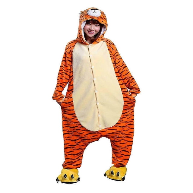 ILWHE Tiger Jumpsuit animal pajamas Costume