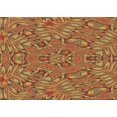 thumbnail image 1 of Ahgly Company Indoor Rectangle Patterned Mahogany Brown Area Rugs, 6' x 9', 1 of 6