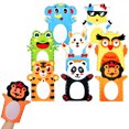 thumbnail image 1 of 8 Sets Craft DIY Kit Creative Cute Cartoon Animal Handmade Craft Kit for Kids, 1 of 10