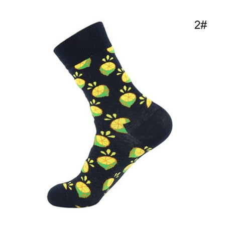 

Fruit Patterned Funky Socks Fun And Comfy Cute Pattern Socks For Women Printed Patterned Fun Socks 7#