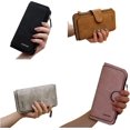 thumbnail image 3 of Women's Long Leather Wallet, RFID Blocking, PU Long Leather Wallet, 3 of 5