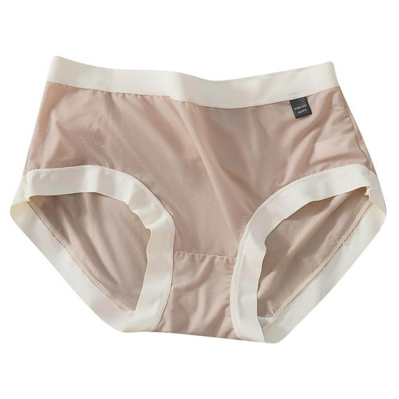 Annhoo Underwear for Women Comfortable Elastic Seamless Briefs Breathable Soft Cute Panties Seamless Underpants