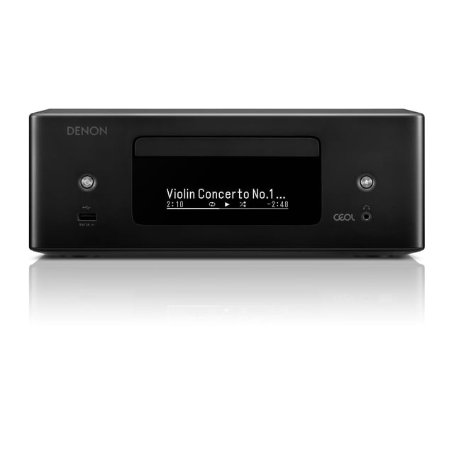 Reproductor de CD Bluetooth Denon RCD-N12 con sintonizador de radio AM/FM