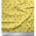 thumbnail image 1 of Soimoi Crepe Silk Fabric Dot & Butcher Knife Shirting Print Fabric by Yard 42 Inch Wide, 1 of 1