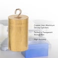 thumbnail image 4 of Metal Cylinders Set, Strong Durable 3 Pieces Metal Density Blocks Copper Iron Aluminium  For Experiment, 4 of 8