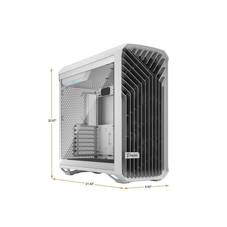 Fractal Design Torrent E-ATX Mid Tower Gaming Computer Case with  High-Airflow, Tempered Glass Window, and Desktop Fans - Walmart.com