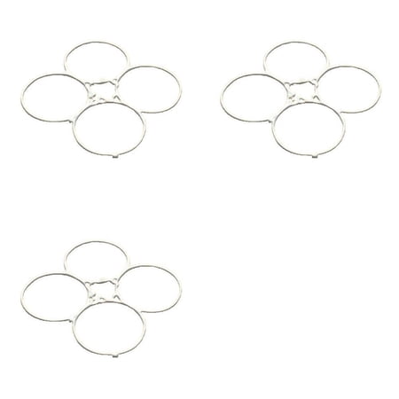 HobbyFlip Nano Quadcopter Protection Cover Guard Propeller H111-10 Compatible with LIAN SHENG LS111 3 Pack