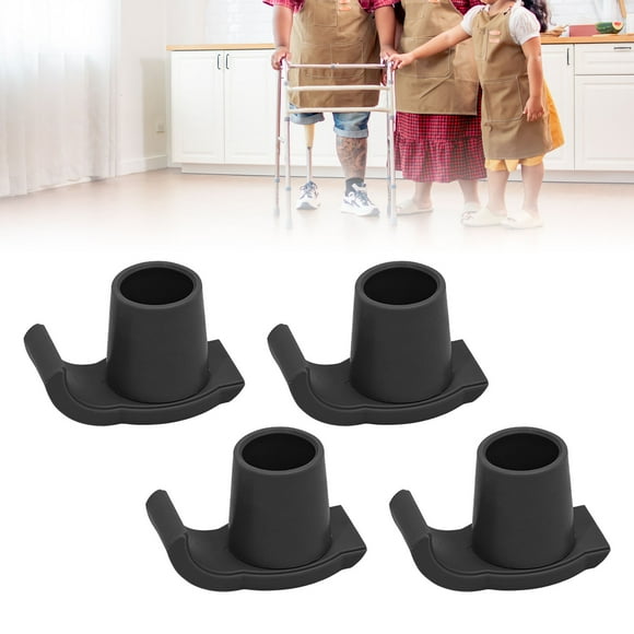 Walker Tray For Folding Walker, 4 Pcs Walker Glide Skis Rubber Universal Walker Ski Glides Mobility Aid Accessory Mobility Aids For Seniors