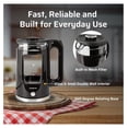 thumbnail image 3 of 1.7L Glass Electric Kettle – Hot Water Tea Kettle with LED Light, Stainless Steel & Borosilicate Glass, Auto Shut-Off, BPA-Free Electric Teapot, 1500W Fast Boil, Cool Touch, 3 of 6