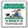 thumbnail image 1 of SignMission Z-Hillbilly Bathroom 12 in. Hillbilly Bathroom Sign - Outhouse Music Mountain Man Crapper Country, 1 of 1