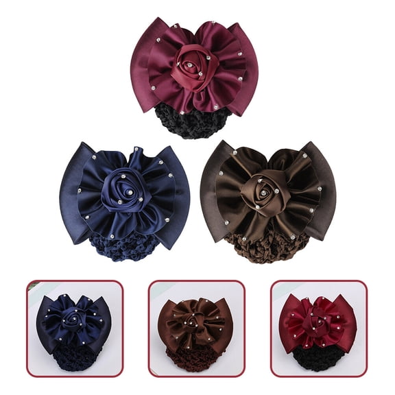 BESTOYARD Hair Bun Covers Women Suitable for Thin and Thick Hair Casual Use 3pc