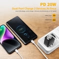 thumbnail image 2 of EcoNesxp Charger Block SE Charger 15 Pro Upgrade Dual Port Fast Charging Block Cube Plug Adapter Series Compatible, 2 of 5