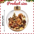 thumbnail image 3 of Glowing Christmas Story Ornament,Light Up Mini Holiday Scene,Christmas Tree Hanging Ornaments,Christmas Scene In Clear Acrylic Ball,Festive Keepsake Gift for Home Christmas Xmas Party Decoration, 3 of 8