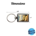 thumbnail image 3 of Montana State Beautiful Scene Metal Rectangle Keychain, 3 of 7