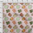 thumbnail image 3 of oneOone Silk Tabby Light Pink Fabric Food Craft Projects Decor Fabric Printed By The Yard 42 Inch Wide, 3 of 4