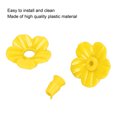 thumbnail image 3 of 30 PCS Mangeoires pour Colibris Fleurs de Remplacement, Fleur Décorative Unique Multicolore pour Mangeoire pour Colibris, Rouge / Jaune / Blanc Pièces de Mangeoire pour Colibris, Matériel de Plau [Jaune], 3 of 9