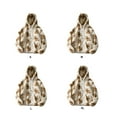 thumbnail image 4 of Sonducket El poliéster calienta y espesa la chaqueta polar del peluche de las mujeres permanece acogedora en una chaqueta elegante y de moda Abrigos y chamarras blanco m, 4 of 6