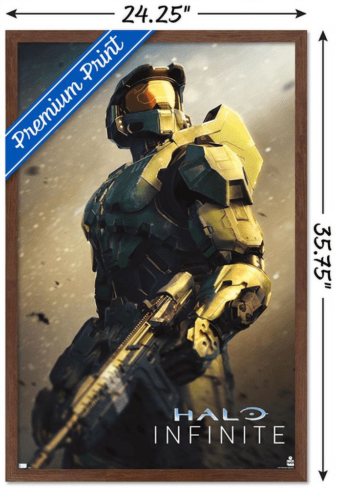 Halo Infinite - Become Wall Poster, 22.375" x 34", Framed