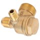 thumbnail image 4 of Válvula De Retención De 3 Vías, Válvula De Retención Latón Duradero Para Compresor De Aire Para Sistema Neumático Para Sistema Hidráulico OTVIAP Air Compressor Check Valve Replacement, 4 of 8