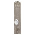 thumbnail image 1 of Plaque de Porte Intérieure Double Ensemble Factice - Nickel Satiné, 1 of 1