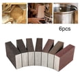 thumbnail image 4 of 6 Pcs Éponge Fine Résistante à l'Usure Double Face pour Broyage de Sable 180 Grains, 4 of 5