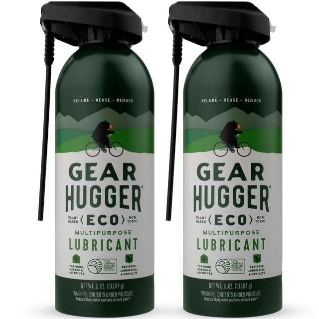 Spray lubricante Gear Hugger multiusos de 325 ml (paquete de 2)