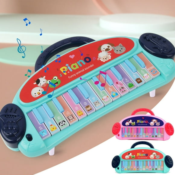 wycnly Toys 24 Keys Keyboard Piano Kid Keyboard Piano Kids Multifunction Educational Instrument Toy Keyboard Piano for 3 4 5 6 7 8 Girls and Boys Toys for Ages Deals