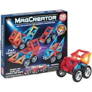 Cra-Z-Art® MagCreator? Magnetic 7-in-1 Vehicle Toy Set 26 Pieces