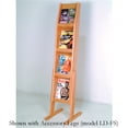 thumbnail image 2 of Wooden Mallet Literature Display in 8 Pocket in Light Oak, 2 of 5