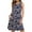 Dark Blue summer dresses for women 2023, variant on Wycnly Formal Dresses for Women Loose Pocket Fashion Swing Tunic Tank Tshirt Short Dress Crewneck Sleeveless Plaid Print 2025 Summer Mini Dresses Orange l Clothes