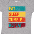 thumbnail image 4 of Inktastic Tumbling Gift Eat Sleep Tumble Repeat Boys or Girls Baby Bodysuit, 4 of 5