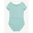 thumbnail image 6 of Justice Capsleeve Ballet Leotards for Girls with Ribbon, Sizes XS-XL, 6 of 7