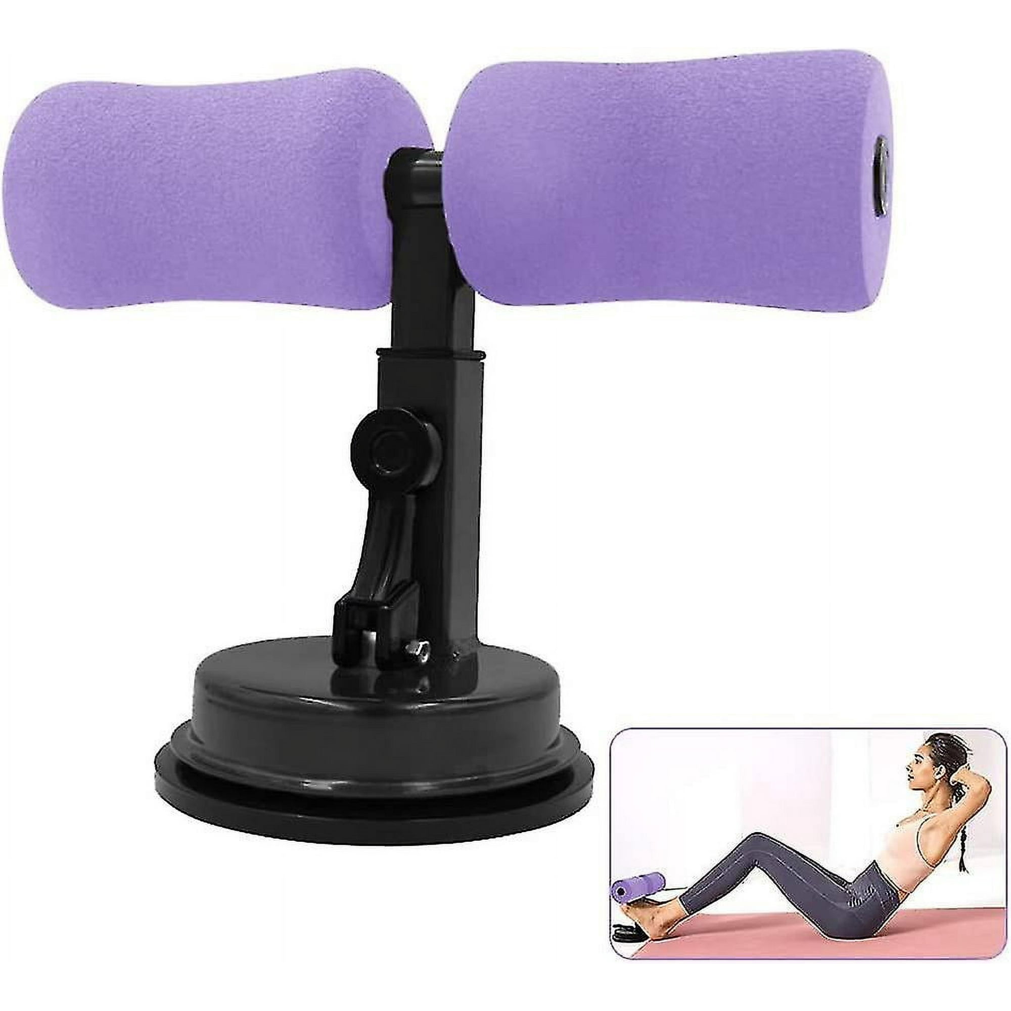 Self suction Situp Bar sit Up Assist Device handheld portable multifunctional Tummy Exercise Tool Purple Walmart