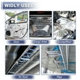 thumbnail image 6 of Unique Bargains 157mil 4mm 0.2sqft Car Sound Deadening Mat Glassfiber Heat Shield Material Self Adhesive for Hood Boat Engine Cover 78.74"x12.99" Silver Tone, 6 of 7